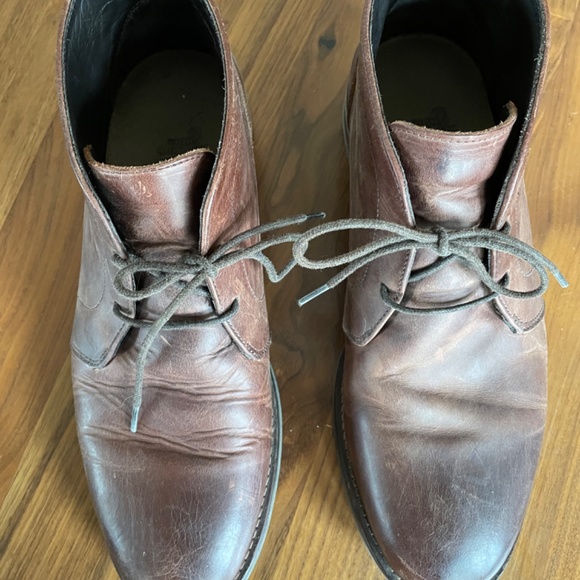 11 Felix Chukka, Rhodes Footwear, Rust - Picture 2 of 7